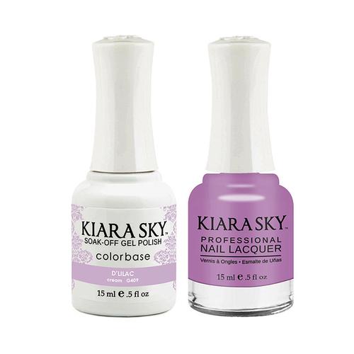 #409 D'Lilac Classic Gel & Polish Duo by Kiara Sky