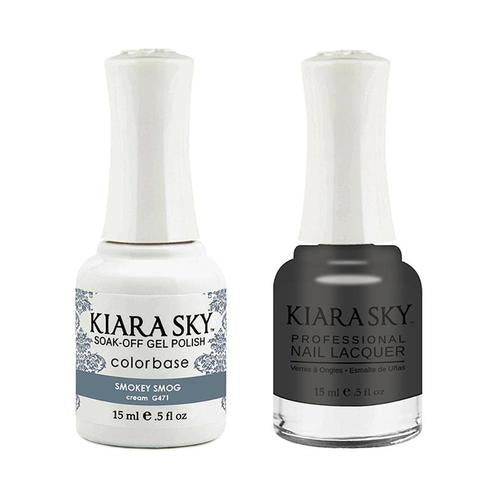 #471 Smokey Smog Classic Gel & Polish Duo by Kiara Sky