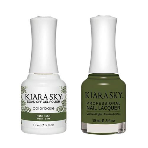 #548 Hush Hush Classic Gel & Polish Duo by Kiara Sky