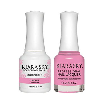 #582 Pink Tutu Classic Gel & Polish Duo by Kiara Sky