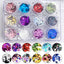 Butterflies Holographic Slices 12 pc - Mixed Multi Color #21036