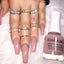 Hands wearing 605 Bare Skin Polish by Kiara Sky