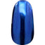 Sample of Blue 09 Chrome Mirror Nail Art Powder By Mia Secret