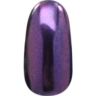 Swatch of Purple 10 Chrome Mirror Nail Art Powder By Mia Secret