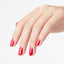 hands wearing V12 Cha-Ching Cherry Gel Polish by OPI