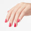 hands wearing V12 Cha-Ching Cherry Nail Lacquer by OPI