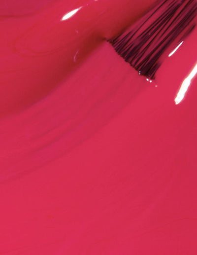 swatch of B35 Charged up Cherry Nail Lacquer by OPI
