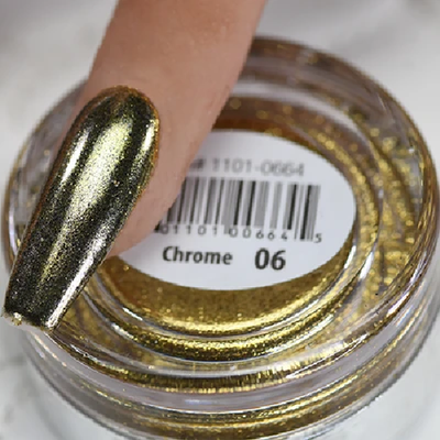 Cre8tion Nail Art Chrome Powder 1g - 06 Gold
