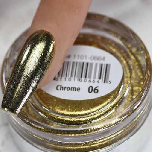 Cre8tion Nail Art Chrome Powder 1g - 06 Gold