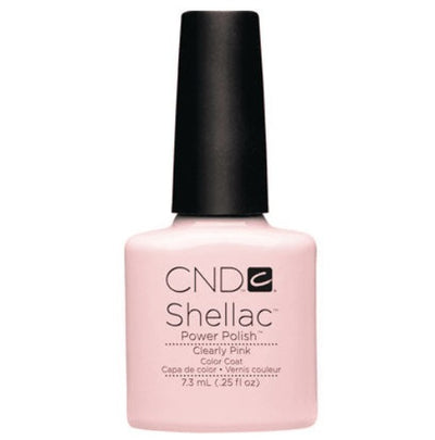 Shellac Clearly Pink 0.25floz by CND