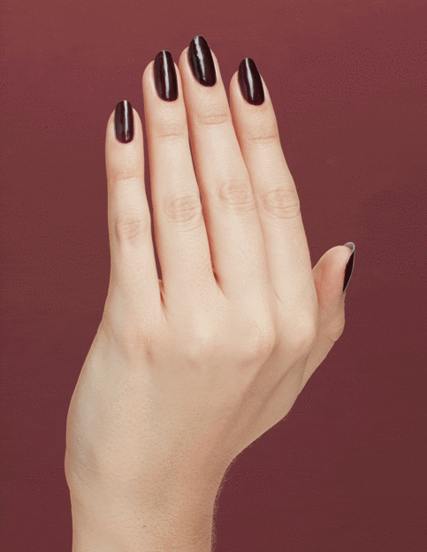 Had a lovely red wine last night, that inspired me to do dark nails : r/ Nailpolish