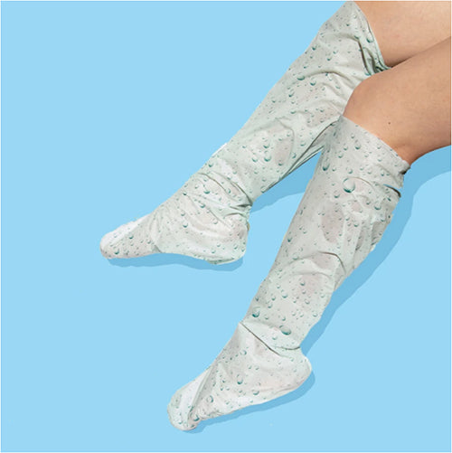 legs wearing Cooling Therapy Knee High Socks by Voesh
