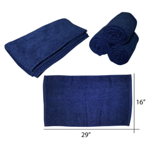 Cre8tion Salon Towel 12pc - Blue