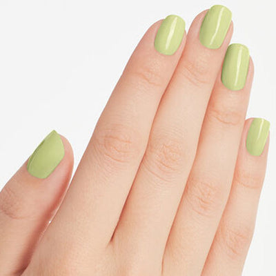 hands wearing D56 The Pass Is Always Greener Gel Polish by OPI