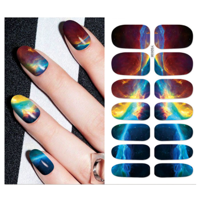 Nail Art Water Decal Fingernail Design - YSD038