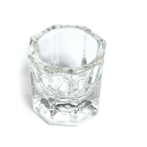 Small Glass Dappen Dish -Clear