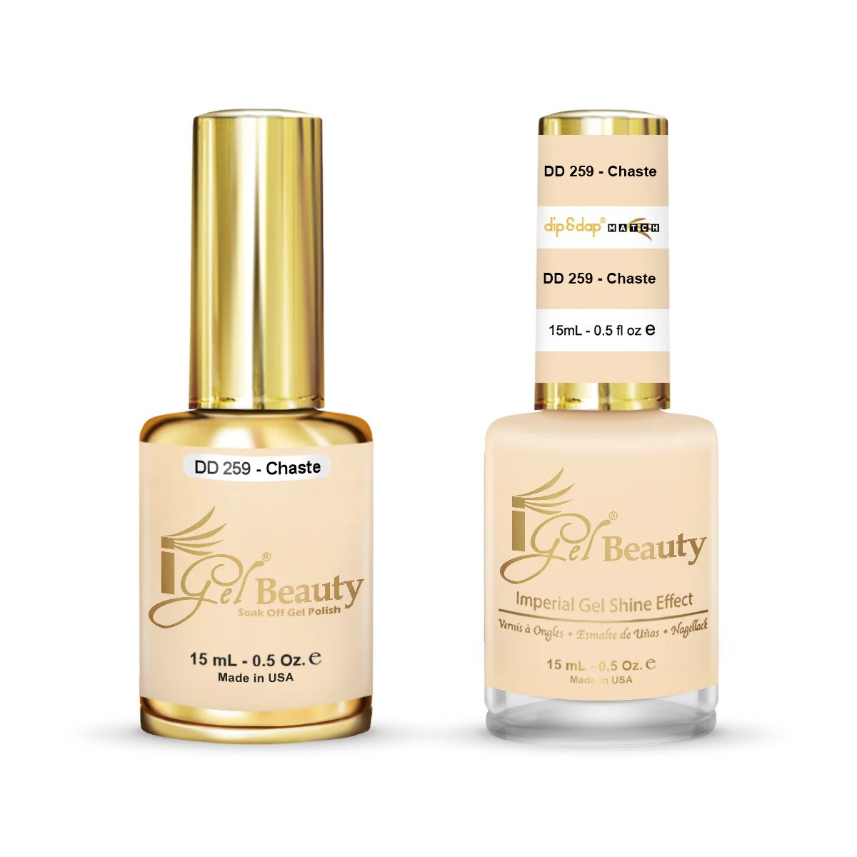DD259 Chaste Gel and Polish Duo By IGel Beauty