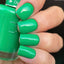 hands wearing 790 Divine Green Trio by DND
