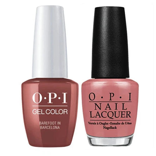 E41 Barefoot in Barcelona Gel & Polish Duo by OPI