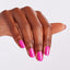 hands wearing BO03 Exercise Your Brights Gel Polish by OPI
