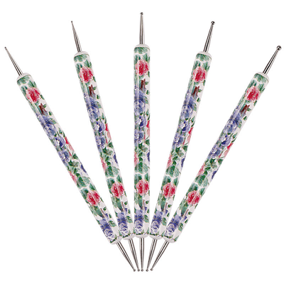 5pc Floral Handle Dotting Tool
