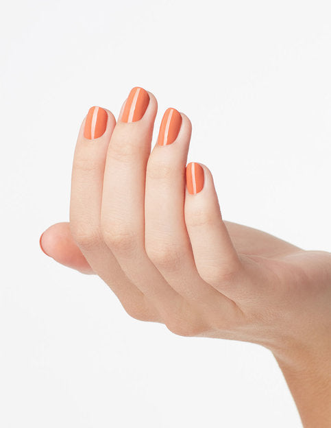 hands wearing  W59 Freedom Of Peach Gel Polish by OPI