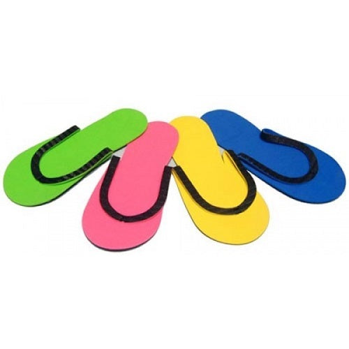 Disposable Flip Flops Sewn with Slip Resistant Soles