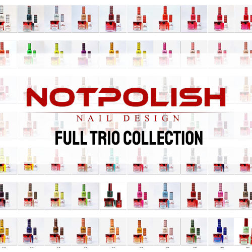 Notpolish M-series Trio Full Collection - 128 colors*