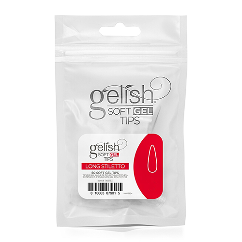 Gelish Soft Gel Long Stiletto 50ct -