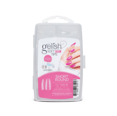 Gelish Mini Soft Gel Tips 110ct - Short Round