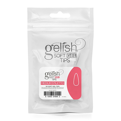 Gelish Soft Gel Medium Stiletto 50ct -