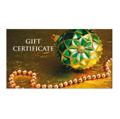 Gift Certificate Christmas 50pc