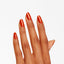 hands wearing V30 Gimme A Lido Kiss Nail Lacquer by OPI
