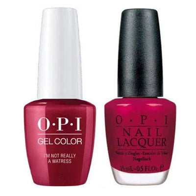 H08 I'm Not Really A Waitress Gel & Polish Duo by OPI
