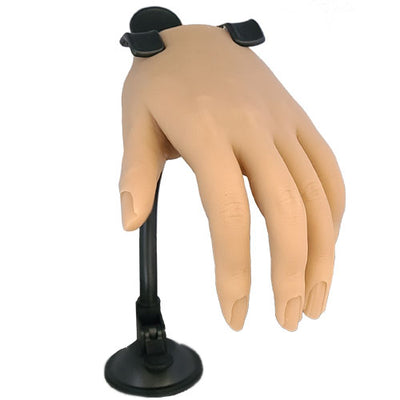 Practice Life Like Silicone Hand 1 with Stand