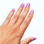 hands wearing S012 I Sold My Crypto Nail Lacquer by OPI