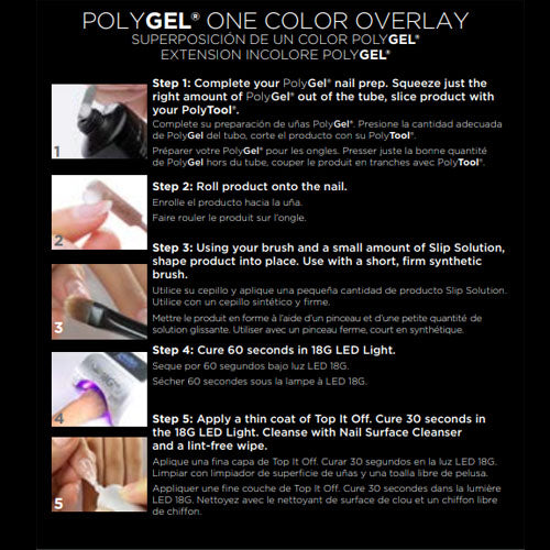 Gelish PolyGel 2oz - Natural Clear