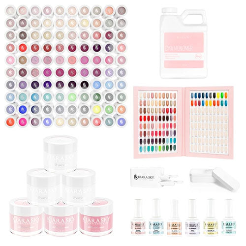 Kiara Sky All-in-One Powder Master Collection + Kit - 118 Colors*