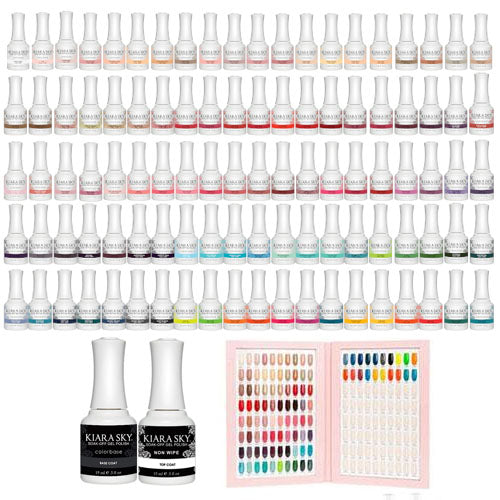 All-in-One Gel Polish Master Collection 118 Colors By Kiara Sky