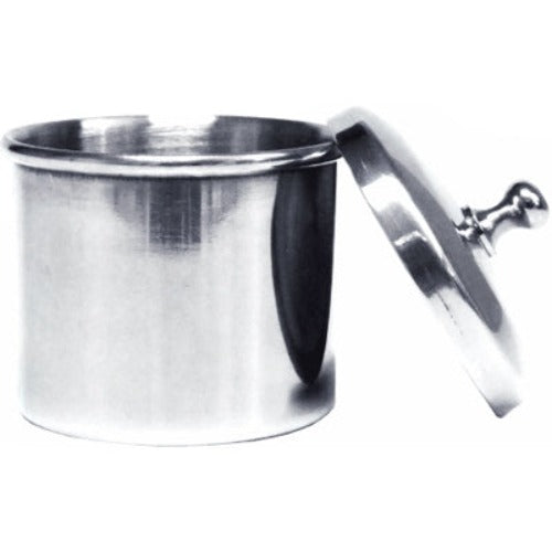 Stainless Steel Powder and Liquid Cup with Lid - Small