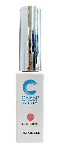 Light Coral Nail Art Gel by Chisel