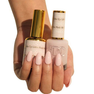 Hands Wearing 296 Little Pink Me Up Duo By DND DC