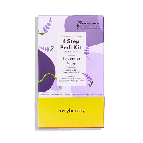 Lavender Sage 4 Step Pedi Kit By Avry Beauty