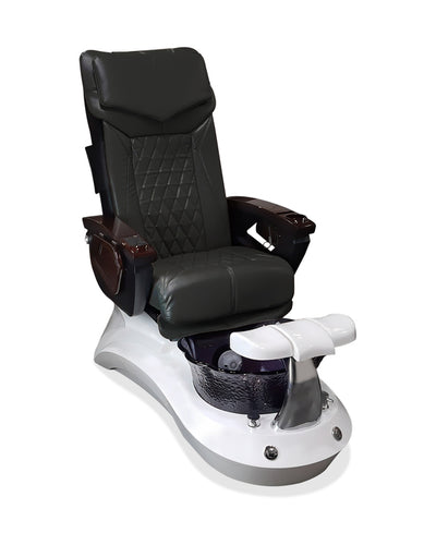 Lotus II Pedicure LX Chair Spa with White Base