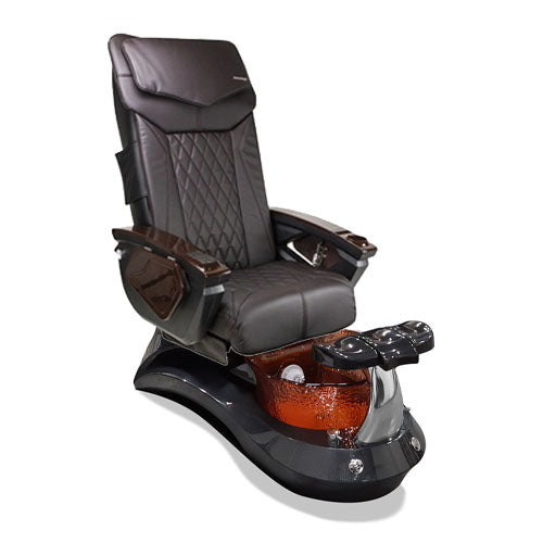 Lotus II Pedicure LX Chair Spa with Black & Gold Base