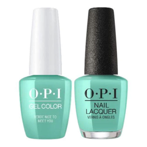 M84 Verde Nice to Meet You Gel & Polish Duo by OPI