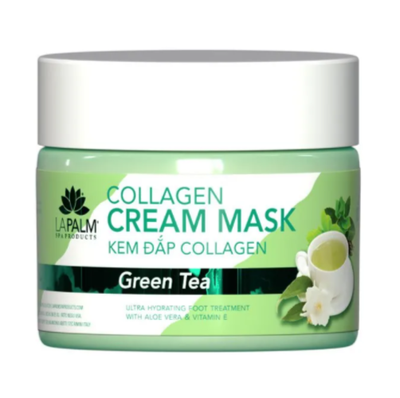 LaPalm Collagen Cream Mask 12oz - Green Tea