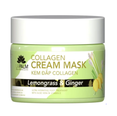 LaPalm Collagen Cream Mask 12oz - Lemongrass & Ginger