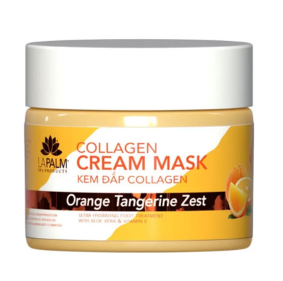 LaPalm Collagen Cream Mask 12oz - Orange Tangerine Zest