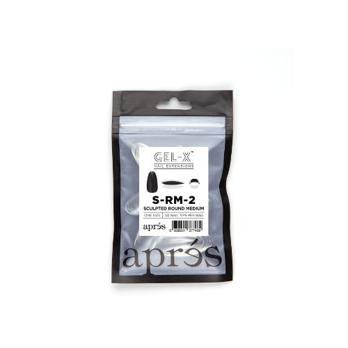 Sculpted Medium Round Refill Tips Size 2 By Apres